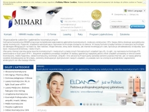 Mimari oferuje sprzęt do wykonywania zabiegów kosmetycznych